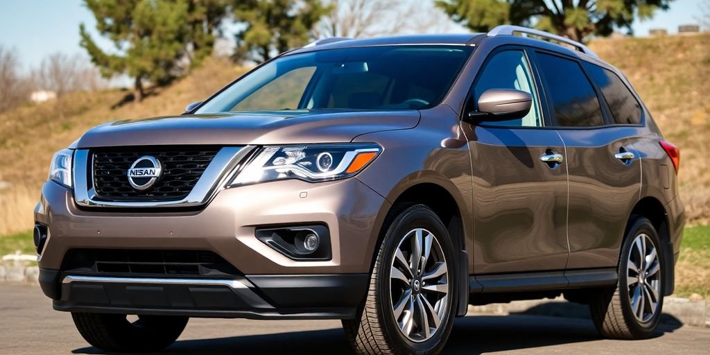 Nissan Pathfinder SUV parked outdoors