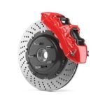 a hydraulic multi-plate disc brake system.