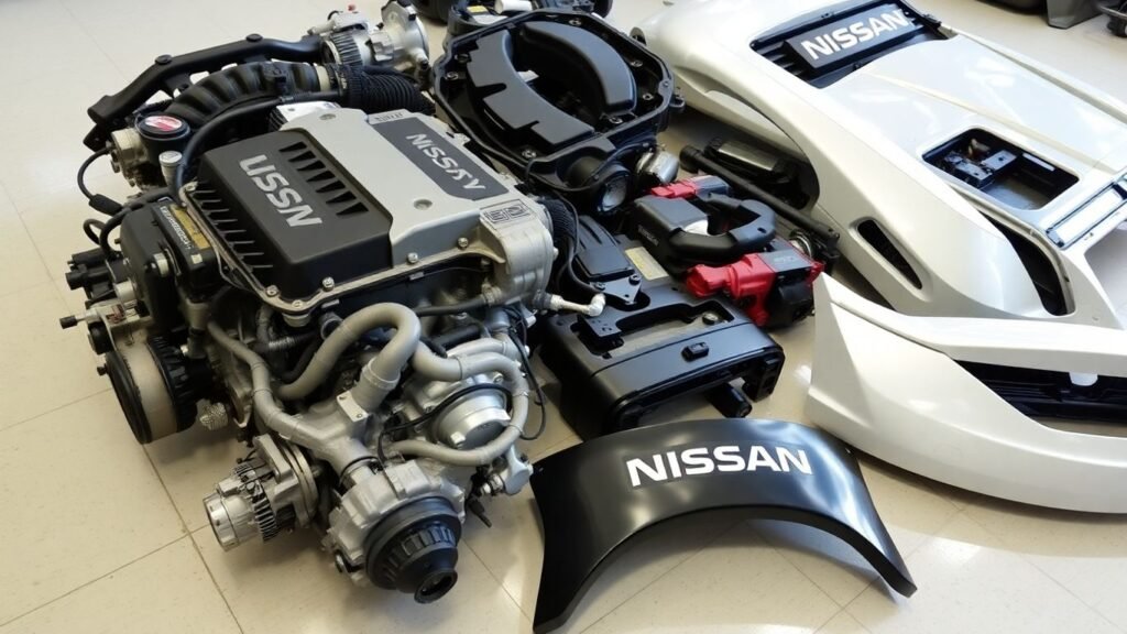 High-quality used Nissan car parts